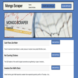 Mongo Scraper