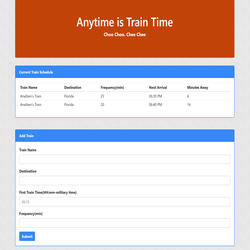 train-scheduler